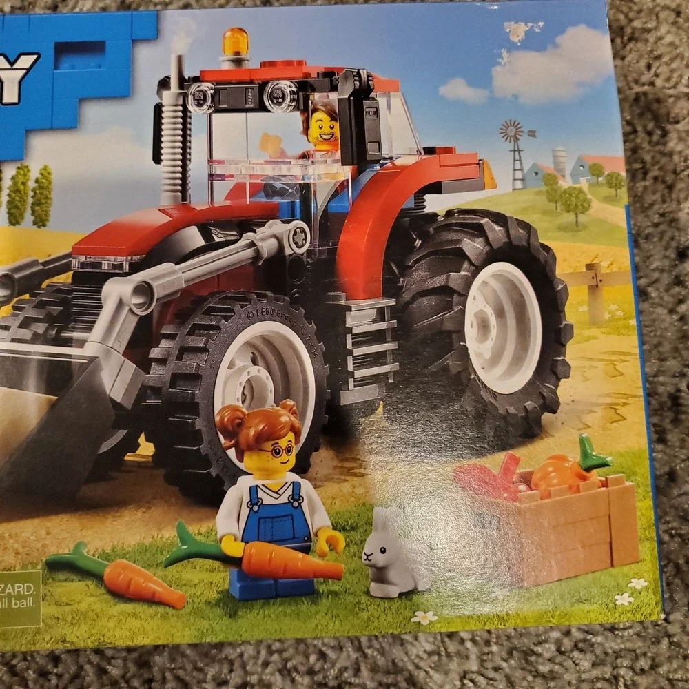 LEGO # 60287 CITY Farm Tractor - Sealed BRAND NEW Retired Hard to Find (Rabbit)‎ - Picture 3 of 6